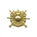 Эмблема петличная ВВ МВД (золото)
